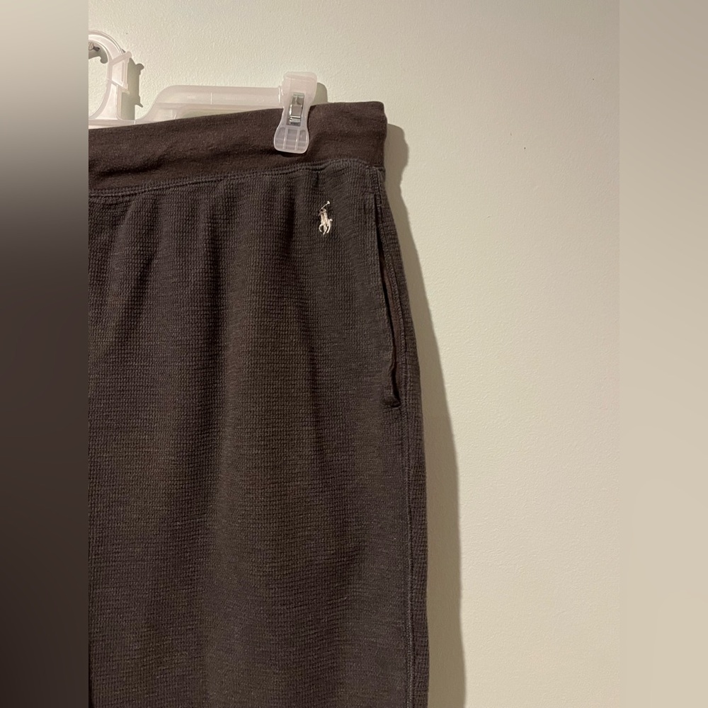 Polo by Ralph Lauren Men’s Gray Cotton Polyester Drawstring Pocket Shorts, Sz XL - Picture 2 of 8